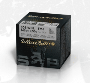 Sellier & Bellot 308 Win 147 grain FMJ